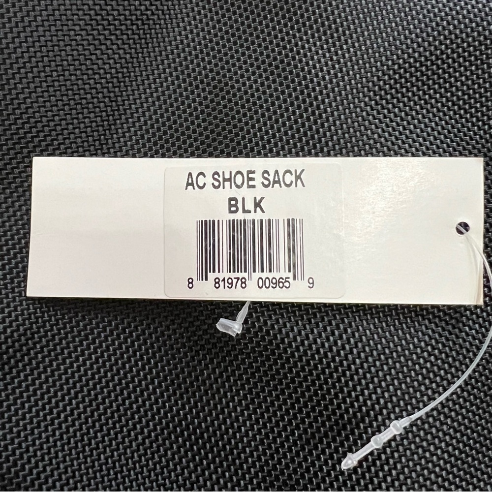 PING Black AC Shoe Sack Bag Golfer Sporty - Picture 7 of 7